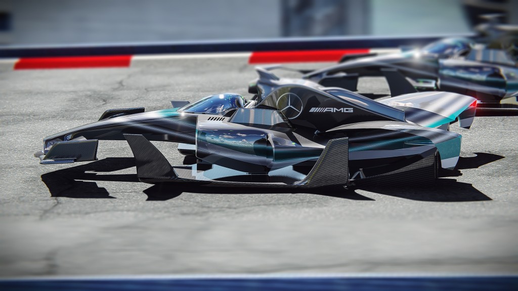 Mercedes Formula 1 - Aero concept racer preview image 4